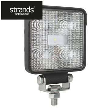 Strands Arbetslampa LED kvadrat 9W