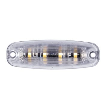 SWEDSTUFF Blixtljus 4 LED Orange 12-24V