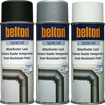 BT Värmefärg Vit 650°C