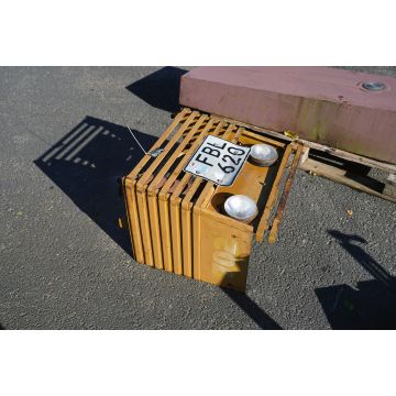 Front ink luftburk och belsyning