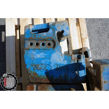 Frontvikt Ford 40 Kg Blå
