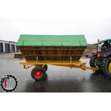 Spannmålsvagn med sidotipp