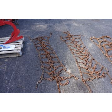 Snökedjor mönstrade ringbrodd 2100x550