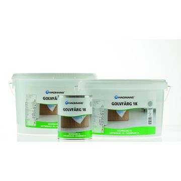 Golvfärg 1K 000 vit 10 L