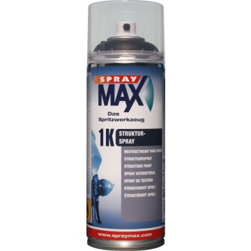 Spraymax Strukturfärg Svart Medium