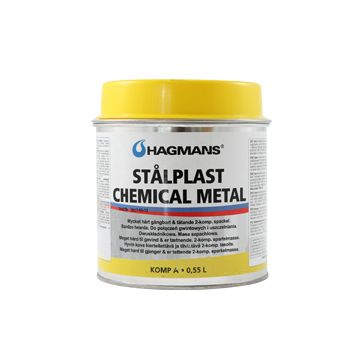 Spackel Stålplast Chemical Metal 0,55L