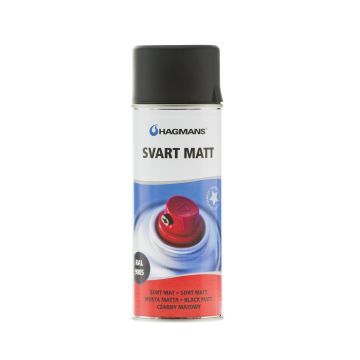 Svart matt 400 ml