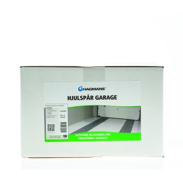 Hjulspår Garage ljusgrå