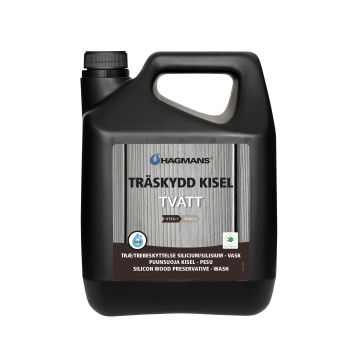 Träskydd Kisel- Tvätt 4L