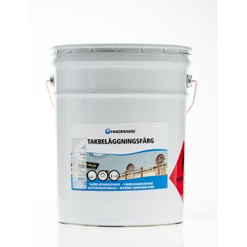 Takbeläggningsfärg svart 20 kg