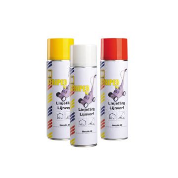 Mercalin Striper röd 500ml