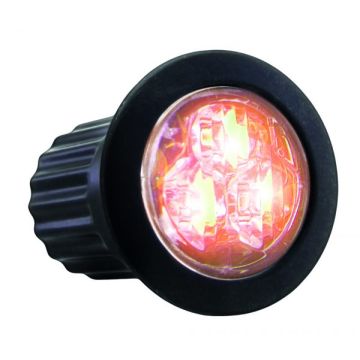 Strands Blixtljus Rund Slim 12-24V DC