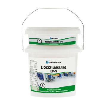 Tjockfilmsfärg EP-V Ljusgrå 4 kg