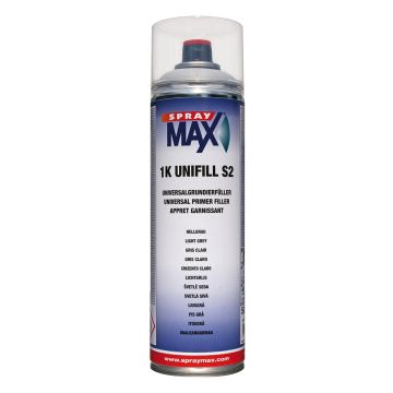 Spraymax 1K Unifill S6 Mörkgrå 500 ml